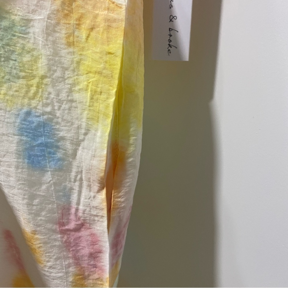 Women’s Cruz Multicolored Tie Dye Maxi Dress YOUNG, FABULOUS & BROKE Size XS - Picture 8 of 9